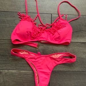 Victoria secrets bathing suit.